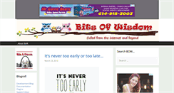 Desktop Screenshot of bitsofwisdom.org
